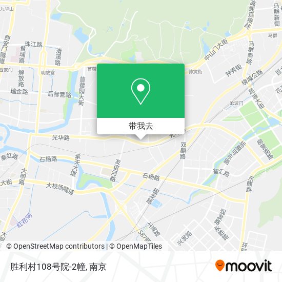 胜利村108号院-2幢地图