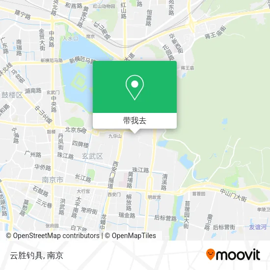 云胜钓具地图