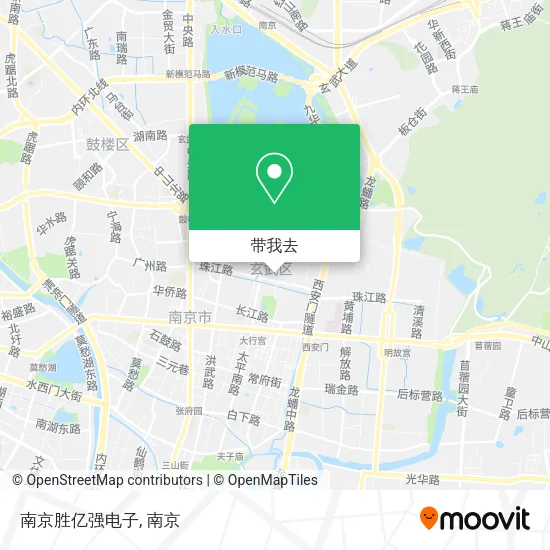 南京胜亿强电子地图