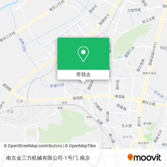 南京金三力机械有限公司-1号门地图