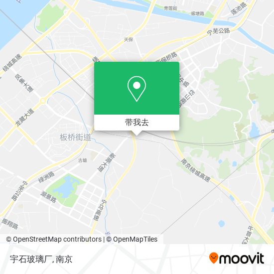 宇石玻璃厂地图