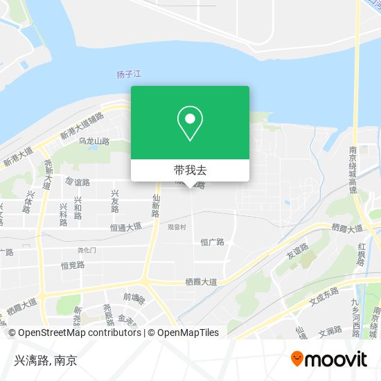 兴漓路地图