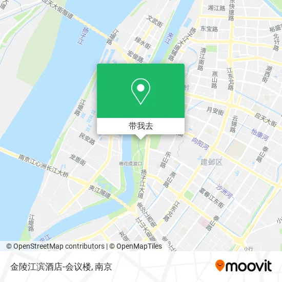金陵江滨酒店-会议楼地图