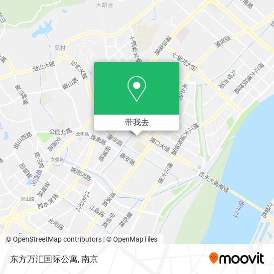 东方万汇国际公寓地图