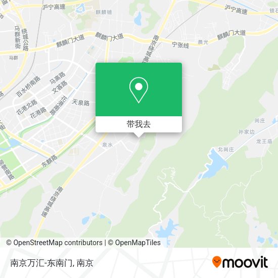 南京万汇-东南门地图