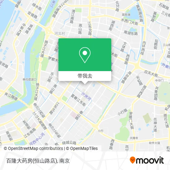 百隆大药房(恒山路店)地图