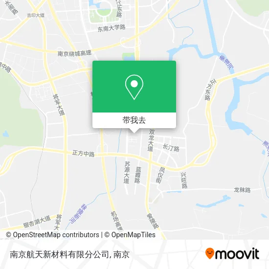南京航天新材料有限分公司地图