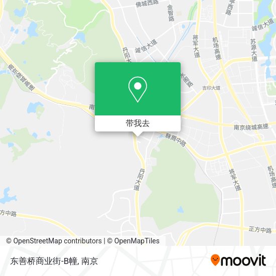 东善桥商业街-B幢地图