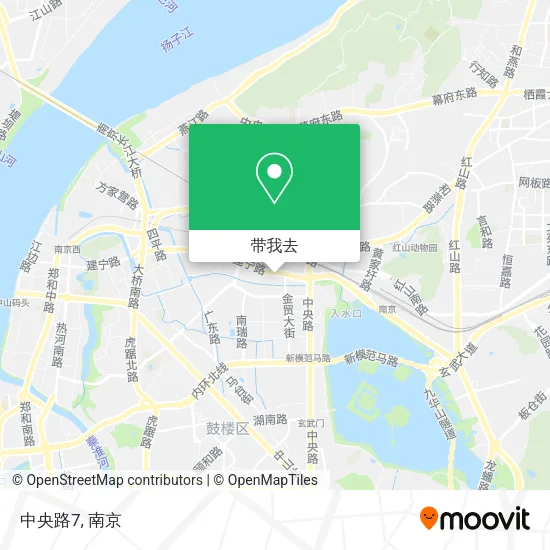 中央路7地图