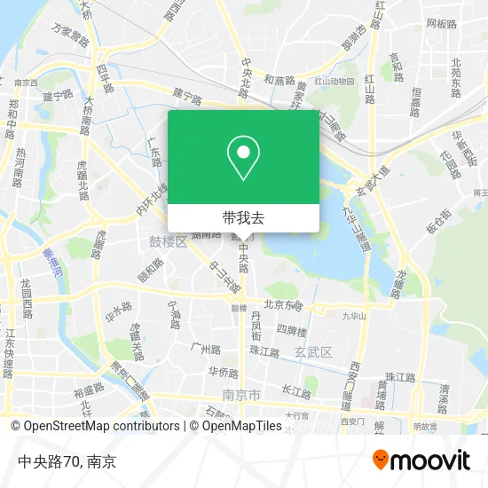 中央路70地图