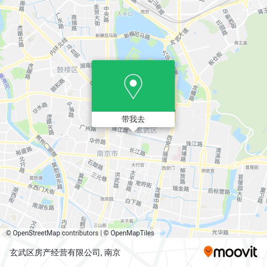 玄武区房产经营有限公司地图