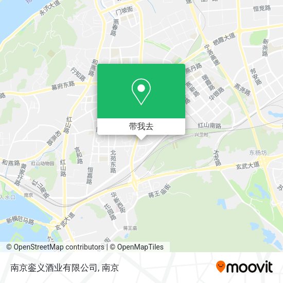 南京銮义酒业有限公司地图