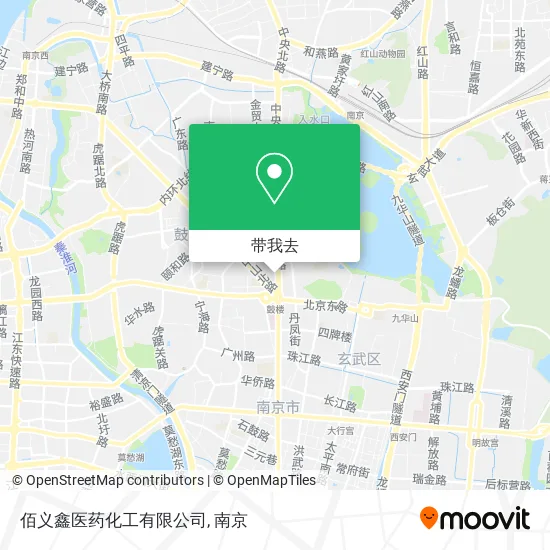 佰义鑫医药化工有限公司地图