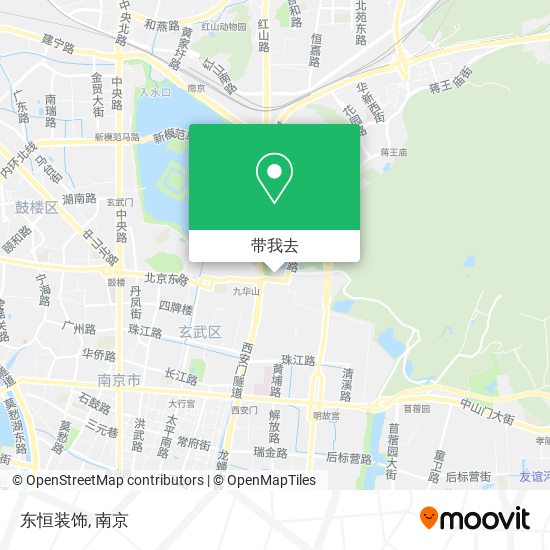 东恒装饰地图