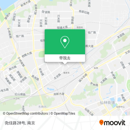 尧佳路28号地图