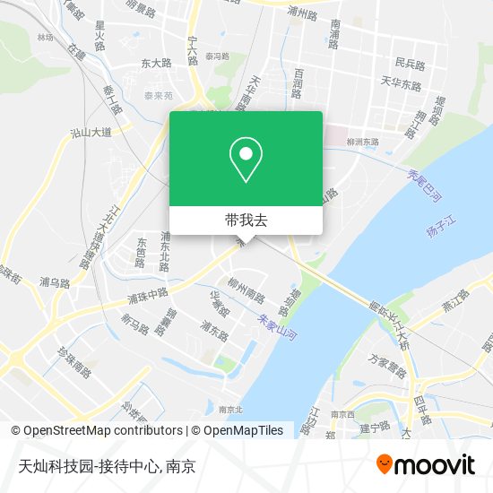 天灿科技园-接待中心地图