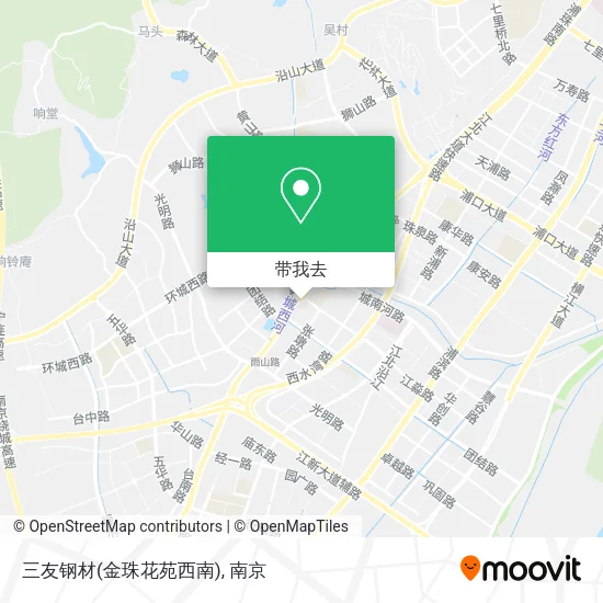三友钢材(金珠花苑西南)地图