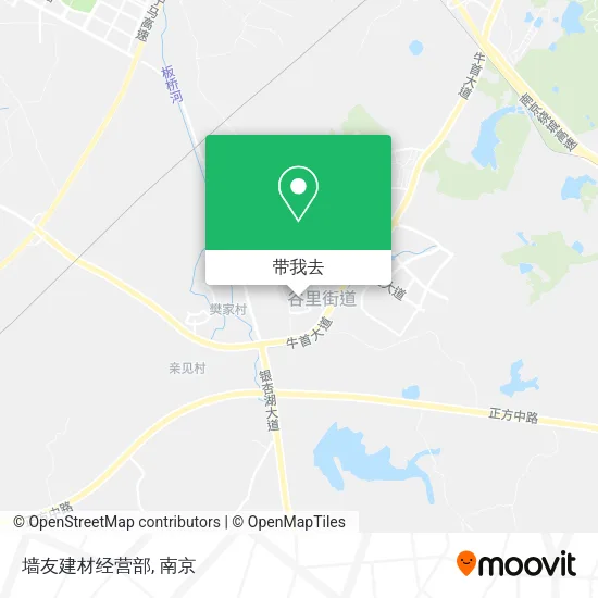 墙友建材经营部地图