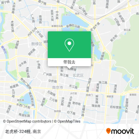 老虎桥-324幢地图