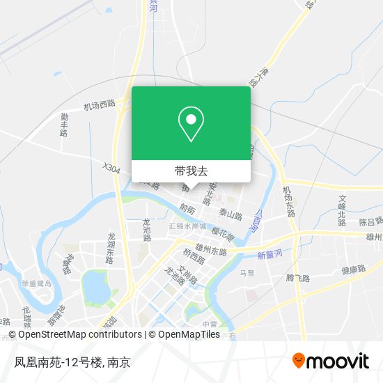 凤凰南苑-12号楼地图