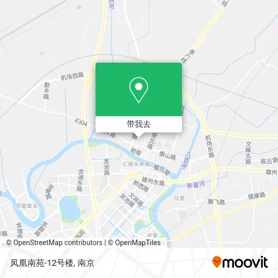 凤凰南苑-12号楼地图