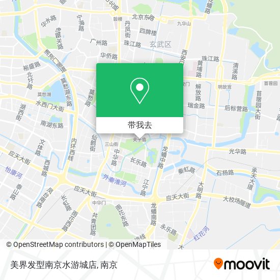 美界发型南京水游城店地图