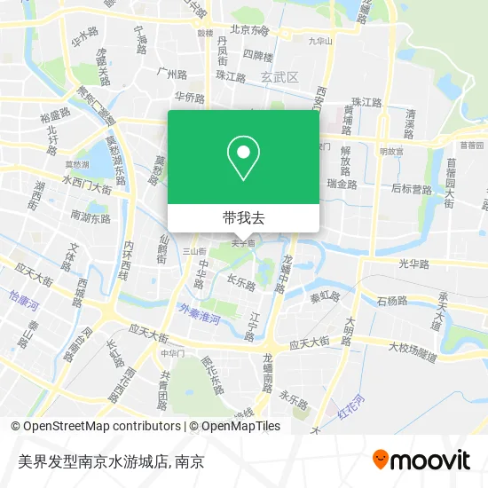 美界发型南京水游城店地图