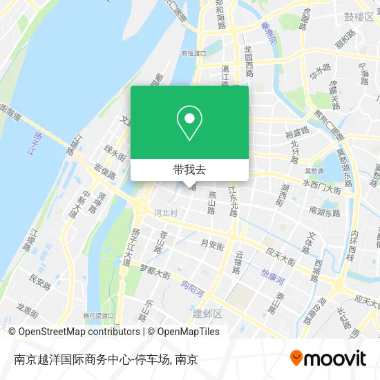 南京越洋国际商务中心-停车场地图
