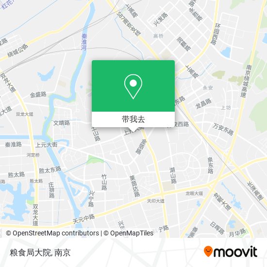 粮食局大院地图