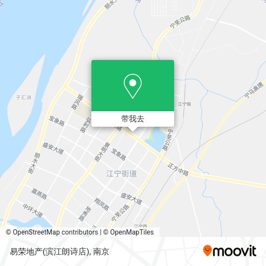 易荣地产(滨江朗诗店)地图