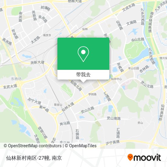 仙林新村南区-27幢地图