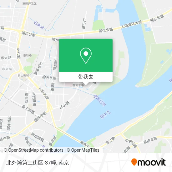 北外滩第二街区-37幢地图