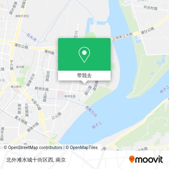 北外滩水城十街区西地图