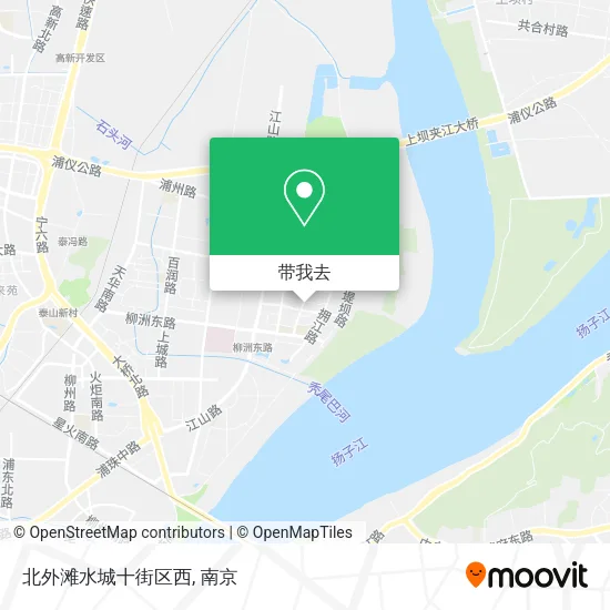 北外滩水城十街区西地图