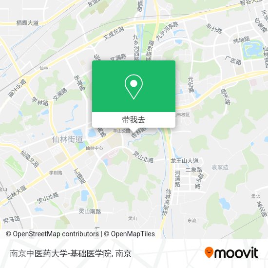 南京中医药大学-基础医学院地图