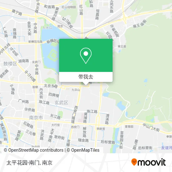 太平花园-南门地图