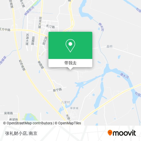 张礼财小店地图