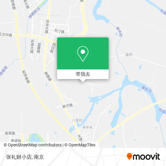 张礼财小店地图