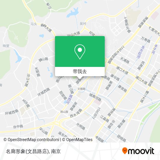 名廊形象(文昌路店)地图