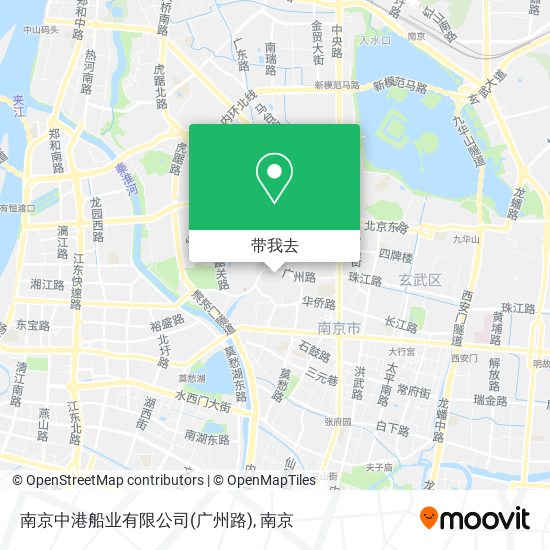 南京中港船业有限公司(广州路)地图