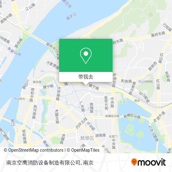 南京空鹰消防设备制造有限公司地图