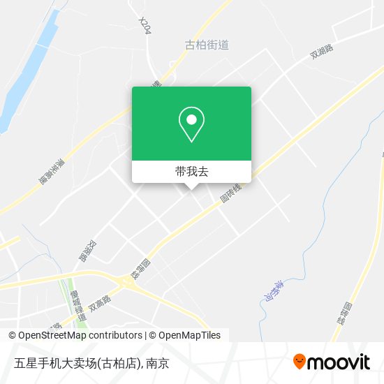 五星手机大卖场(古柏店)地图
