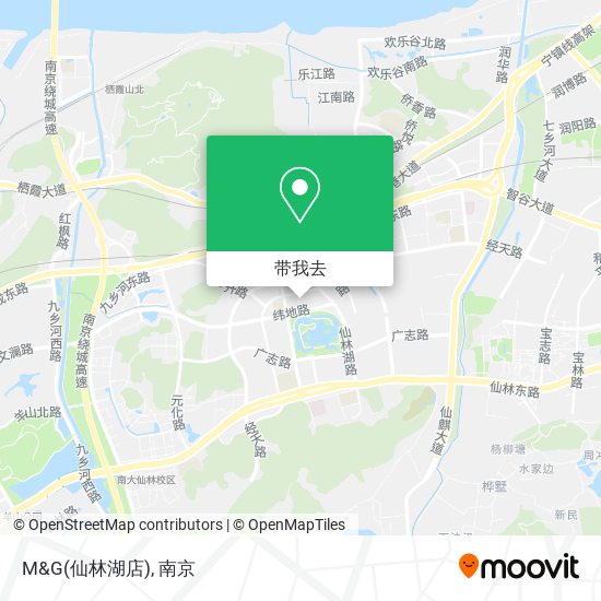 M&G(仙林湖店)地图