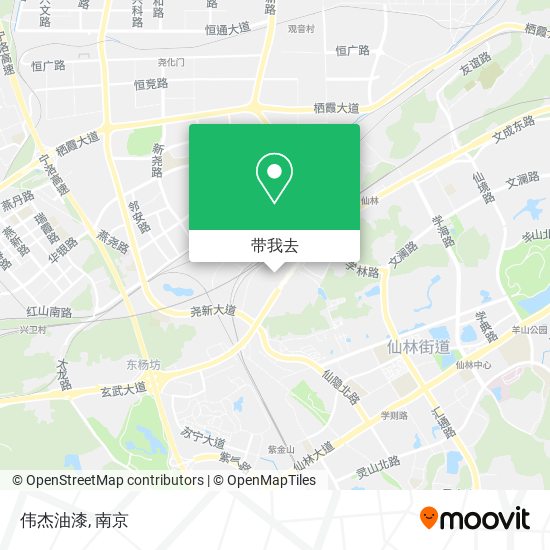 伟杰油漆地图