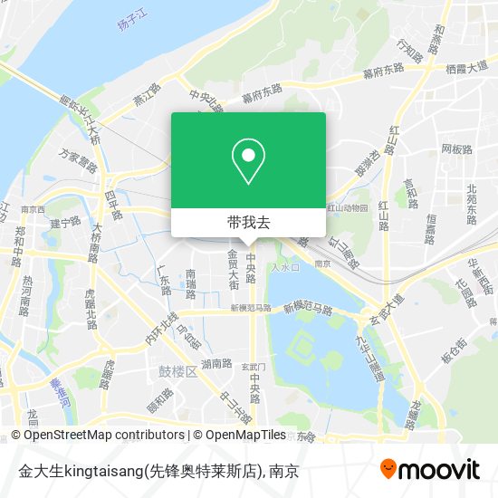 金大生kingtaisang(先锋奥特莱斯店)地图