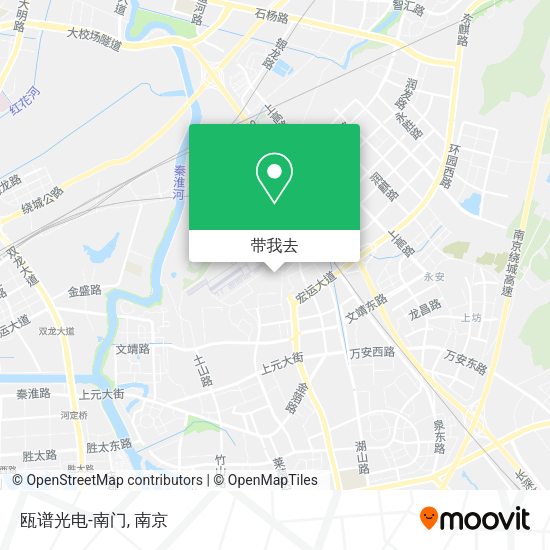 瓯谱光电-南门地图