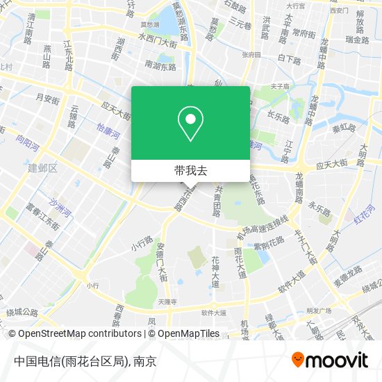 中国电信(雨花台区局)地图