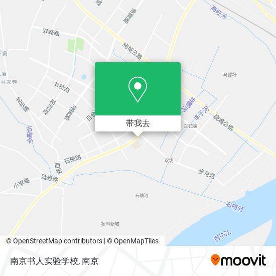 南京书人实验学校地图