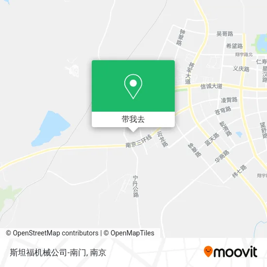 斯坦福机械公司-南门地图