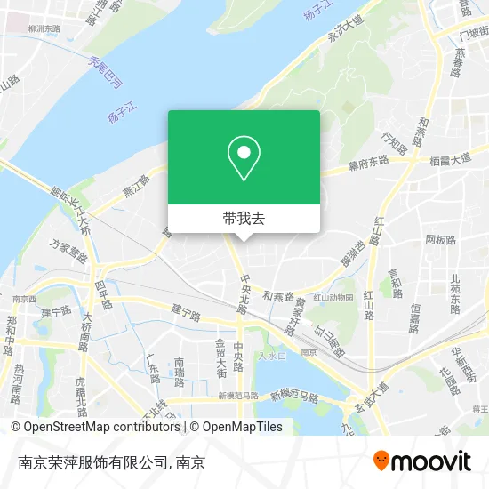 南京荣萍服饰有限公司地图